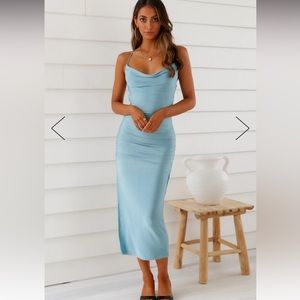 COPY - Hello Molly blue midi dress